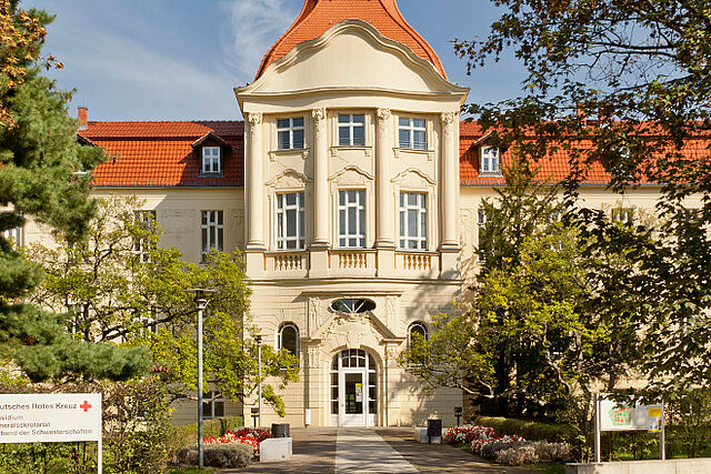 Das Gebäude, in dem der Sitz des Generalsekretariats des DRK in Berlin ist.
